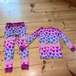 Play Condition Little Sleepies 3T Pajama Set Hearts Print